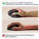 Мышь | UGREEN M571 Ergonomic | цвет: чёрный | 2.4 ГГц | вертикальная, бесшумная
